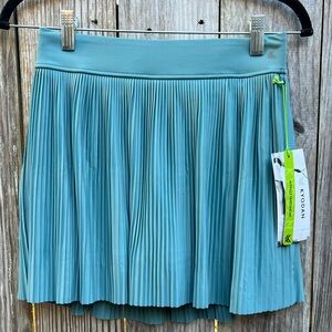 NWT KYODAN Active Arctic Green Pleated Tennis Women’s Skort Sz XS